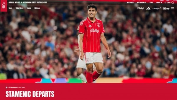 Official: Nottingham Forest midfielder Stemmer left the team and joined the English Championship Swansea