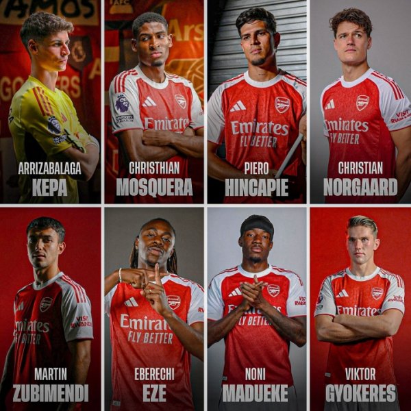 300 million new players 3-0! The Gunners  new aid took over 3 goals + Ezemadu flew together, and the bench was rich and scattered
