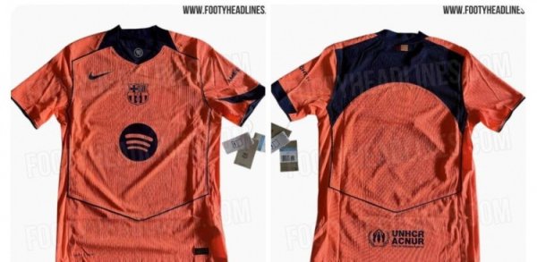 World Sports: Barcelona will play in the third away jersey for the first time in the Champions League vs. Newcastle