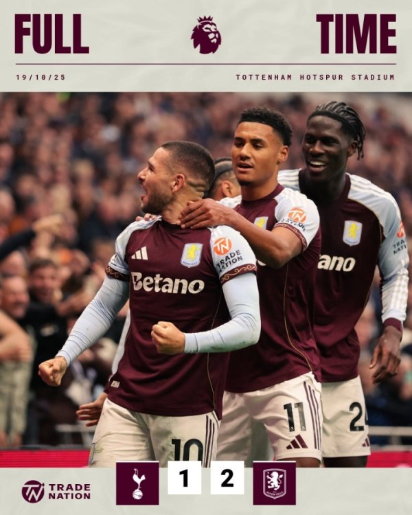 Two, three, and four take turns! Villa s five-game winning streak has exploded, and they will soon face Manchester City, the Reds and the Cherries